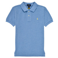 material Boy short-sleeved polo shirts Polo Ralph Lauren BLEUNI Blue