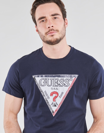 Guess TRIESLEY CN SS TEE Marine