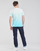 Clothing Men short-sleeved t-shirts Guess PALM BEACH CN SS TEE Blue