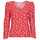 Clothing Women Blouses Naf Naf COLINE C1 Red