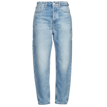 Clothing Women Boyfriend jeans Tommy Jeans MOM JEAN ULTRA HR TPRD EMF SPLBR Blue / Clear