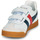Shoes Children Low top trainers Gola HARRIER LEATHER VELCRO White / Marine / Red