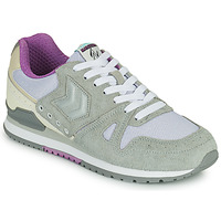 Shoes Women Low top trainers hummel MARATHONA SUEDE Grey / Violet