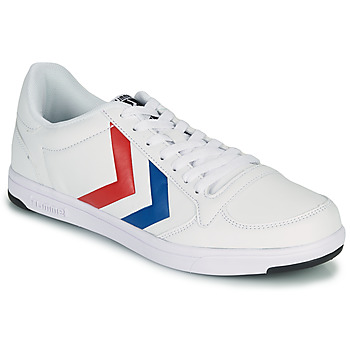 Shoes Men Low top trainers Hummel STADIL LIGHT White / Blue / Red
