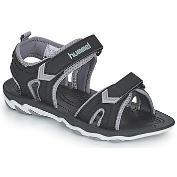 Shoes Children Sports sandals Hummel SANDAL SPORT JR Black