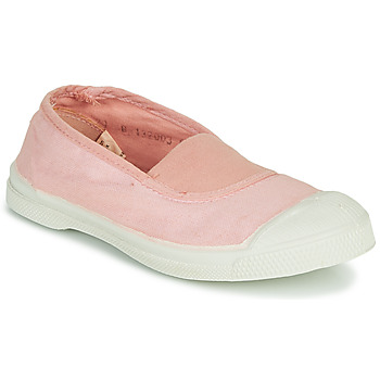 Shoes Girl Low top trainers Bensimon TENNIS ELASTIQUE Pink