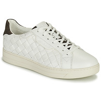 Shoes Women Low top trainers MICHAEL Michael Kors KEATING LACE UP White / Brown