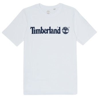 Clothing Boy short-sleeved t-shirts Timberland FONTANA White