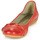 Shoes Women Ballerinas Dream in Green NERLINGO Red