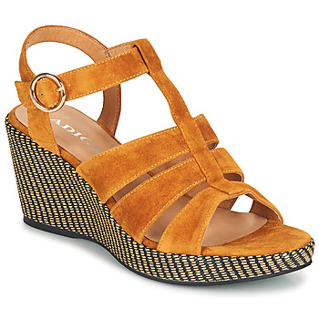 Shoes Women Sandals Adige FLORY V4 UNDER SAFRAN Yellow