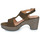 Shoes Women Sandals Adige ROMA V5 VELOURS MILITAR Kaki