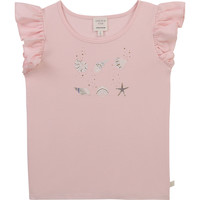 material Girl short-sleeved t-shirts Carrément Beau Y15378-44L Pink