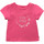 Clothing Girl short-sleeved t-shirts Carrément Beau Y95270-46C Pink