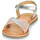 Shoes Girl Sandals Gioseppo QUINCY Silver / Pink