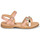 Shoes Girl Sandals Citrouille et Compagnie JISCOTTE Pink / Silver