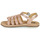 Shoes Girl Sandals Citrouille et Compagnie MAYANA Pink / Gold