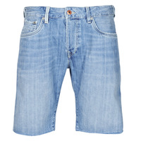 Clothing Men Shorts / Bermudas Pepe jeans STANLEU SHORT BRIT Blue / Clear