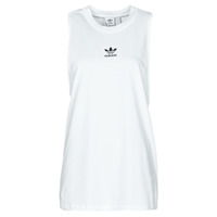 material Women Tops / Sleeveless T-shirts adidas Originals TANK White
