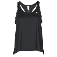 material Women Tops / Sleeveless T-shirts Under Armour UA KNOCKOUT TANK Black