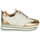 Shoes Women Low top trainers JB Martin 4CANDIO Banc / Gold