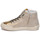 Shoes Women High top trainers Meline NK1384 Gold