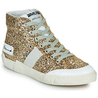 Shoes Women High top trainers Meline NKC1369 Gold