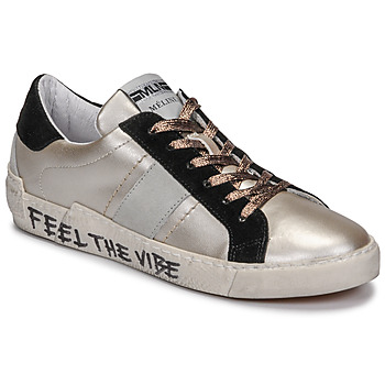Shoes Women Low top trainers Meline NK1382 Bronze / Black