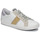 Shoes Women Low top trainers Meline KUC1414 White / Gold