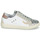 Shoes Women Low top trainers Meline CAR139 White / Glitter
