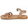 Shoes Girl Sandals Citrouille et Compagnie OBINOU Tan / Gold