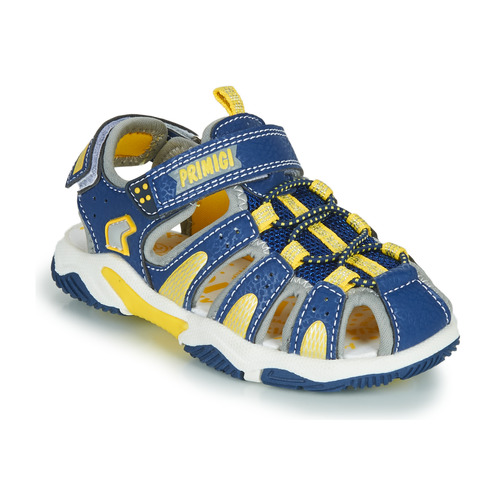 Shoes Boy Sports sandals Primigi ISMAEL Blue / Yellow