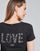 Clothing Women short-sleeved t-shirts Ikks BS10125-02 Black