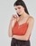 Clothing Women Tops / Sleeveless T-shirts Ikks BS11195-36 Red