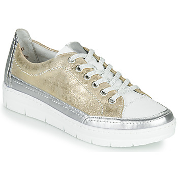 Shoes Women Low top trainers Remonte Dorndorf PHILLA Gold / Silver