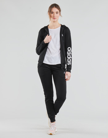 material Women Tracksuits adidas Performance W LIN FT TS Black