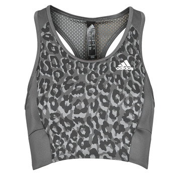 material Women Tops / Sleeveless T-shirts adidas Performance W LEO BT Grey