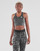 Clothing Women Tops / Sleeveless T-shirts adidas Performance W LEO BT Grey