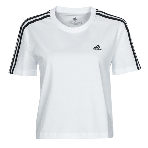 band Miraculous Classify adidas Performance W 3S CRO T White - Free delivery | Spartoo NET ! -  Clothing short-sleeved t-shirts Women USD/$22.40