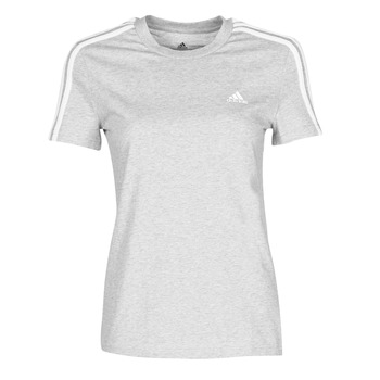 material Women short-sleeved t-shirts adidas Performance W 3S T Grey