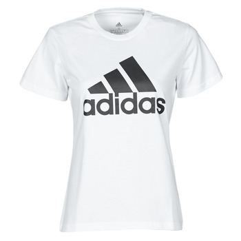Clothing Women short-sleeved t-shirts adidas Performance W BL T White