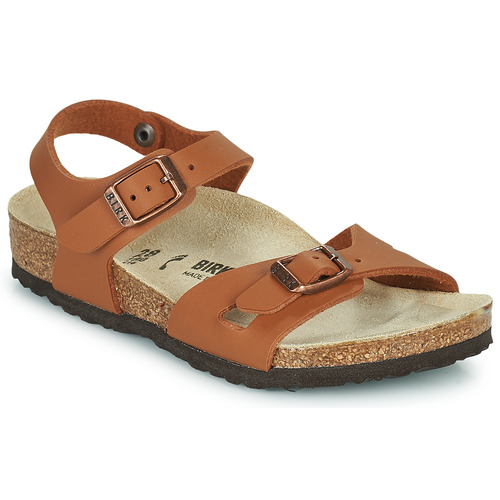 Spruit Grijp Wonen Birkenstock RIO Brown - Free delivery | Spartoo NET ! - Shoes Sandals Child  USD/$48.80
