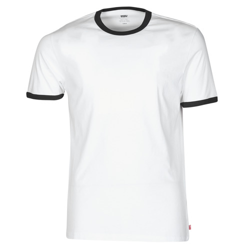 program skat at styre Levi's SS RINGER TEE White - Free delivery | Spartoo NET ! - Clothing  short-sleeved t-shirts Men USD/$31.20