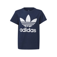 material Children short-sleeved t-shirts adidas Originals GD2679 Blue