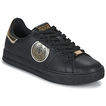 Shoes Men Low top trainers Versace Jeans Couture MANAKI Black / Gold