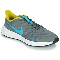Shoes Boy Multisport shoes Nike REVOLUTION 5 GS Grey / Blue