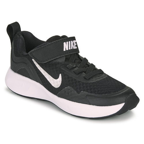 Shoes Children Multisport shoes Nike WEARALLDAY TD Black / White