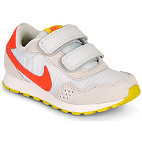 Shoes Girl Low top trainers Nike MD VALIANT PS Beige / Red