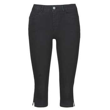 material Women cropped trousers Vero Moda VMHOT SEVEN Black