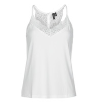 material Women Tops / Sleeveless T-shirts Vero Moda VMANA White