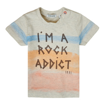 material Boy short-sleeved t-shirts Ikks XS10061-60 Multicolour